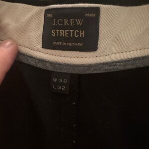 J.Crew Black and White Stretch Pants